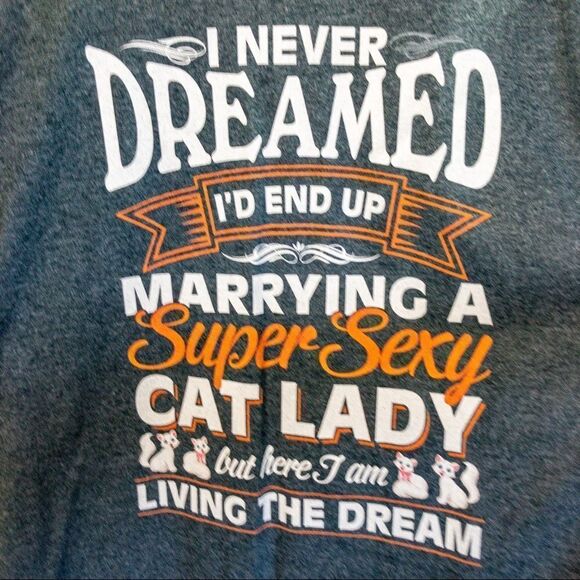 Really Long Quote Graphic Tee Sz L - Picture 3 of 7